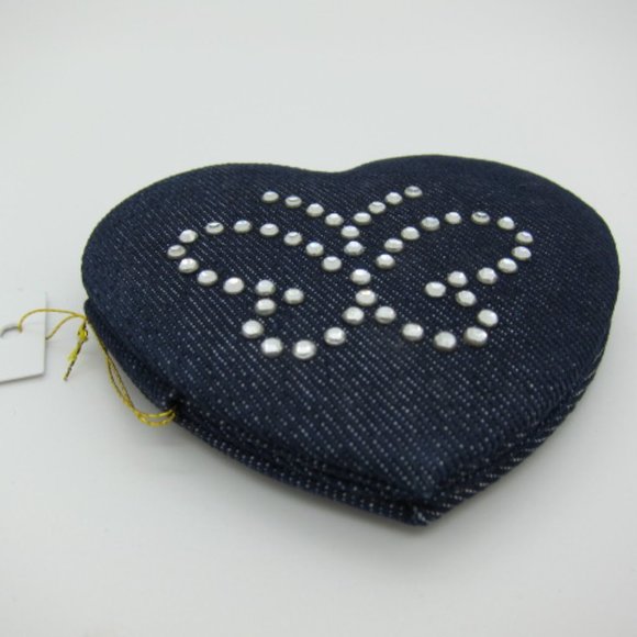 Women Handheld Mirror Purse Compact Portable Foldable 2x Magnification 2 Sided - Picture 3 of 7